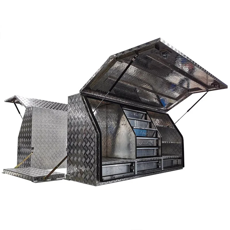 Caja de herramientas de alas de gaviota