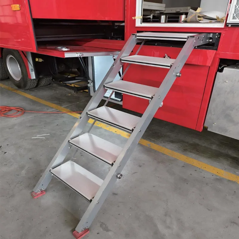 Escalera de acceso para camiones extraíble