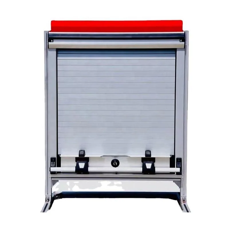 Puerta enrollable para furgoneta